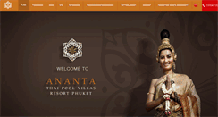 Desktop Screenshot of anantaphuket.com